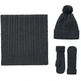 Шарф Heat Trick, черный меланж - фото 6