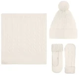 Шарф Heat Trick, молочно-белый - фото 6