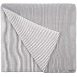 Шарф Nobilis, белый с серым - фото 2