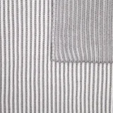 Шарф Nobilis, белый с серым - фото 4