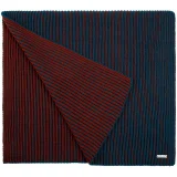 Шарф Nobilis, бирюзовый с терракотовым - фото 2