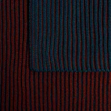 Шарф Nobilis, бирюзовый с терракотовым - фото 4