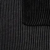 Шарф Nobilis, черный с серым меланжем - фото 4