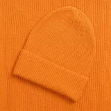 Шарф Nobilis Mono, оранжевый (абрикос) - фото 4