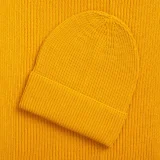 Шарф Nobilis Mono, желтый (медовый) - фото 4