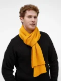Шарф Nobilis Mono, желтый (медовый) - фото 6