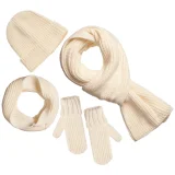 Шарф Nordkyn, молочно-белый - фото 4