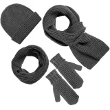 Шарф Nordkyn, серый - фото 4