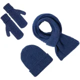 Шарф Nordkyn, синий меланж - фото 4