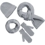 Шарф Nordkyn, светло-серый меланж - фото 3