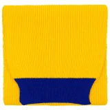 Шарф Snappy, желтый с синим - фото 1