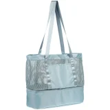 Шопер с термоотделением Verkko, серо-голубой - фото 1