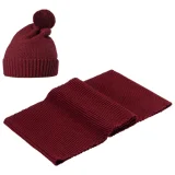 Снуд Brugge, бордовый - фото 8