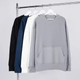 Свитшот оверсайз унисекс Vozduh, светло-серый - фото 3