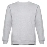 Свитшот унисекс Delta, серый меланж - фото 1