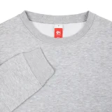 Свитшот унисекс Delta, серый меланж - фото 7