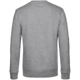 Свитшот унисекс King, серый меланж - фото 3