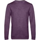 Свитшот унисекс Set In, фиолетовый меланж - фото 1