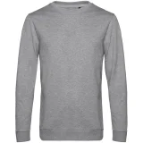 Свитшот унисекс Set In, серый меланж - фото 2