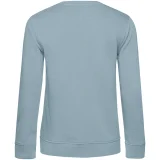 Свитшот женский BNC Inspire (Organic), серо-голубой - фото 3