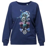 Толстовка Beauty Sleep, синий меланж - фото 2