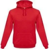 Толстовка ID.003 красная - фото 1