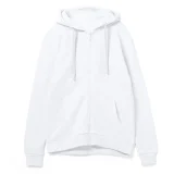 Толстовка на молнии с капюшоном Siverga 2.0, белая - фото 1