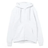 Толстовка на молнии с капюшоном Siverga Heavy 2.0, белая - фото 1