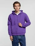 Толстовка на молнии с капюшоном Siverga Heavy 2.0, фиолетовая - фото 12