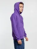 Толстовка на молнии с капюшоном Siverga Heavy 2.0, фиолетовая - фото 13