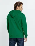 Толстовка на молнии с капюшоном Siverga 2.0, зеленая - фото 10