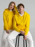 Толстовка на молнии с капюшоном Siverga 2.0, желтая - фото 13