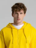 Толстовка на молнии с капюшоном Siverga 2.0, желтая - фото 8