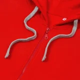 Толстовка на молнии с капюшоном Siverga Heavy, красная (алая) - фото 3