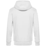 Толстовка на молнии с капюшоном унисекс King, белая - фото 3