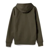 Толстовка на молнии с капюшоном унисекс King, хаки - фото 9