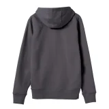 Толстовка на молнии с капюшоном унисекс King, темно-серая - фото 9