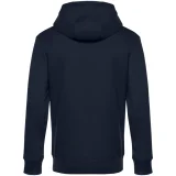 Толстовка на молнии с капюшоном унисекс King, темно-синяя - фото 3