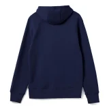 Толстовка на молнии с капюшоном унисекс King, темно-синяя - фото 9