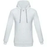 Толстовка на молнии с капюшоном Unit Siverga, белая РАСПРОДАЖА 20% - фото 1