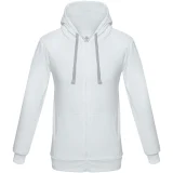 Толстовка на молнии с капюшоном Unit Siverga, белая РАСПРОДАЖА 20% - фото 2