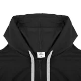 Толстовка на молнии с капюшоном Unit Siverga, черная - фото 5