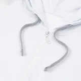 Толстовка на молнии с капюшоном Unit Siverga Heavy, белая - фото 13