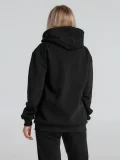 Толстовка на молнии с капюшоном Unit Siverga Heavy, черная - фото 16