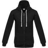 Толстовка на молнии с капюшоном Unit Siverga Heavy, черная - фото 2