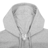 Толстовка на молнии с капюшоном Unit Siverga Heavy, серый меланж - фото 5