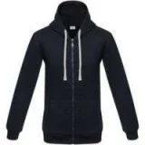 Толстовка на молнии с капюшоном Unit Siverga Heavy, темно-синяя - фото 1