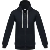 Толстовка на молнии с капюшоном Unit Siverga Heavy, темно-синяя - фото 2