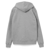 Толстовка на молнии с капюшоном Unit Siverga, серый меланж - фото 11