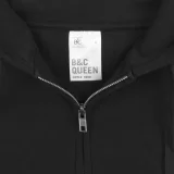 Толстовка на молнии с капюшоном женская Queen, темно-синяя - фото 4